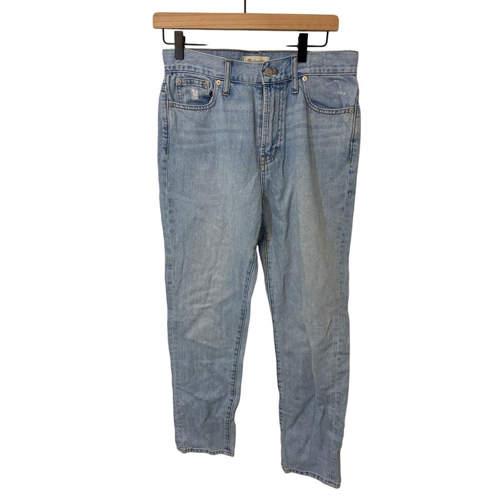 Madewell The Perfect Summer Jeans Light Wash Blue Denim Ankle Size 25 Casual - Picture 2 of 5